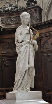 Statue de sainte Cécile