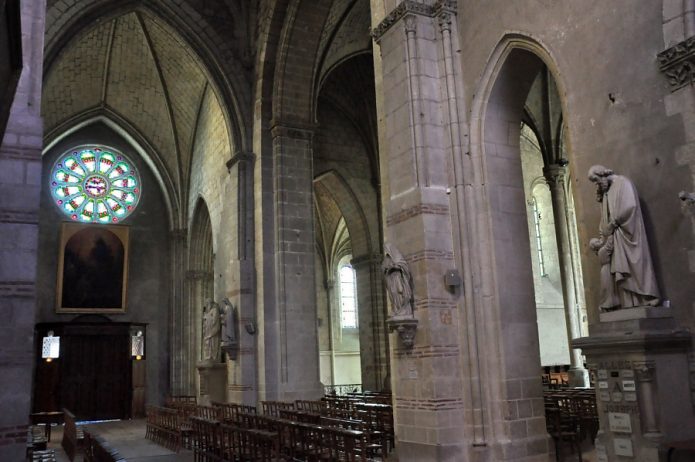 Le transept du XIe siècle et son croisillon nord