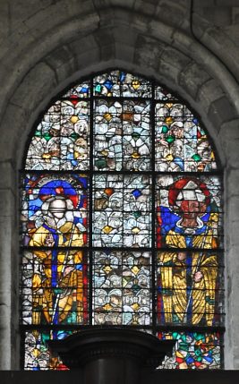 Le plus ancien vitrail de l'église
