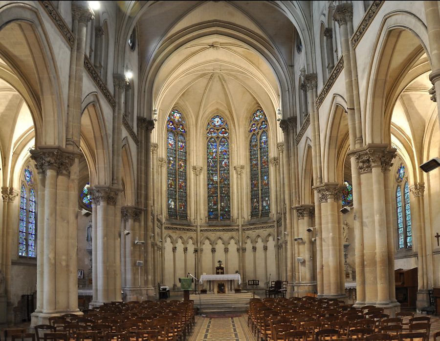 Vue générale de la nef de Saint-Jacques