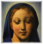 Étude de Vierge en buste par Ingres