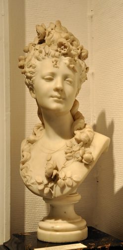 «Buste de jeune femme» d'Albert Ernest Carrier-Belleus