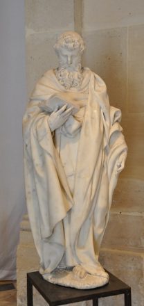 Statue de l'évangé2liste saint Luc