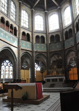 Le chœur de Saint-Aignan