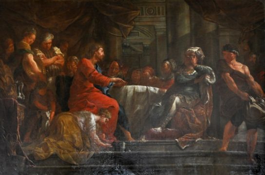«Le Repas chez Simon» d'après Jean-Baptiste Jouvenet