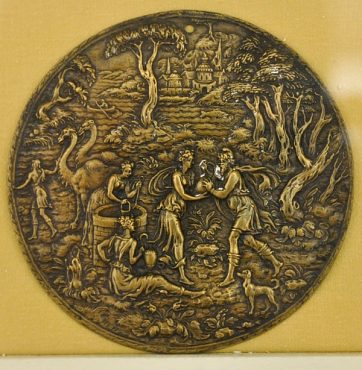 Médaille en bronze Eliézer et Rébecca