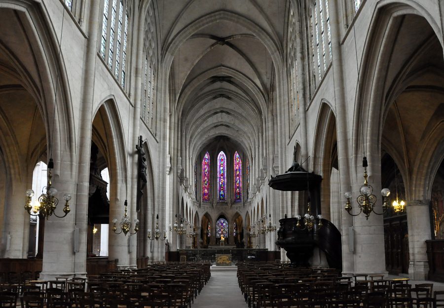 Vue d'ensemble de la nef de Saint-Germain l'Auxerrois