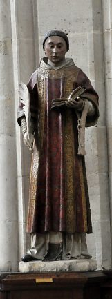 Statue de saint Vincent, diacre