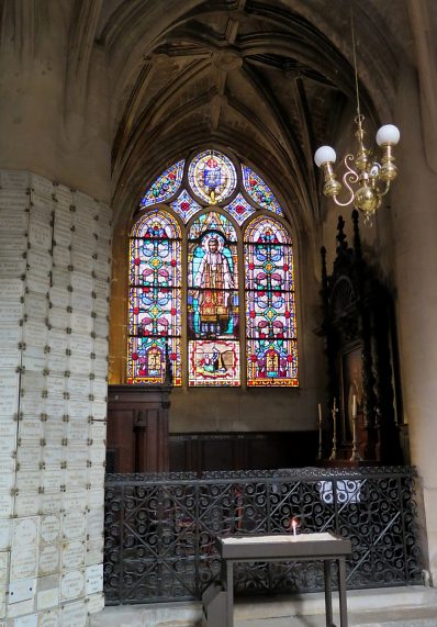 Chapelle Saint-Vincent de Paul dans le déambulatoire nord 