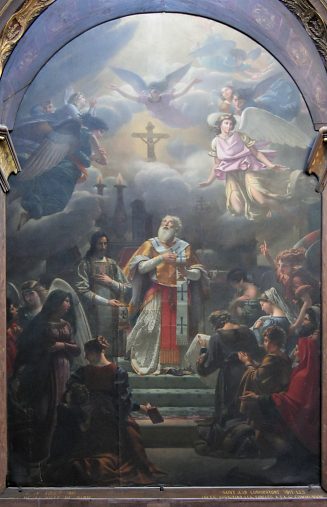 «La Vision de saint Jean Chrysostome» de Louis–Alexandre Péron (1776–1856)