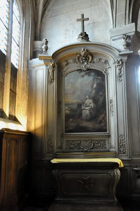 Le retable de la chapelle Sainte-Geneviève