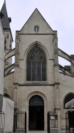 La façade de Saint-Médard