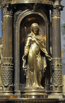 La Vierge dans une niche