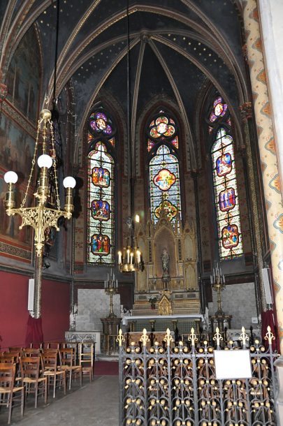 Chapelle axiale de la Vierge