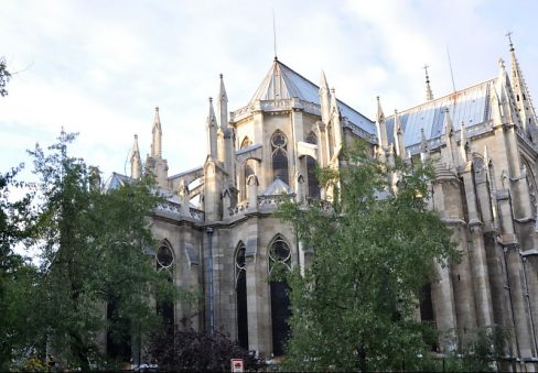 Le chevet de la basilique