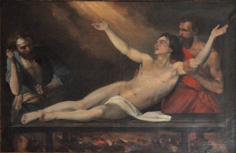 «Le Martyre de saint Laurent» 1856