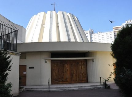 Vue extérieure de l'église