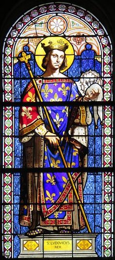 Vitrail «Saint Louis Roi»