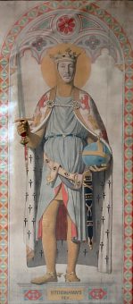 Carton de saint Ferdinand, roi par Ingres