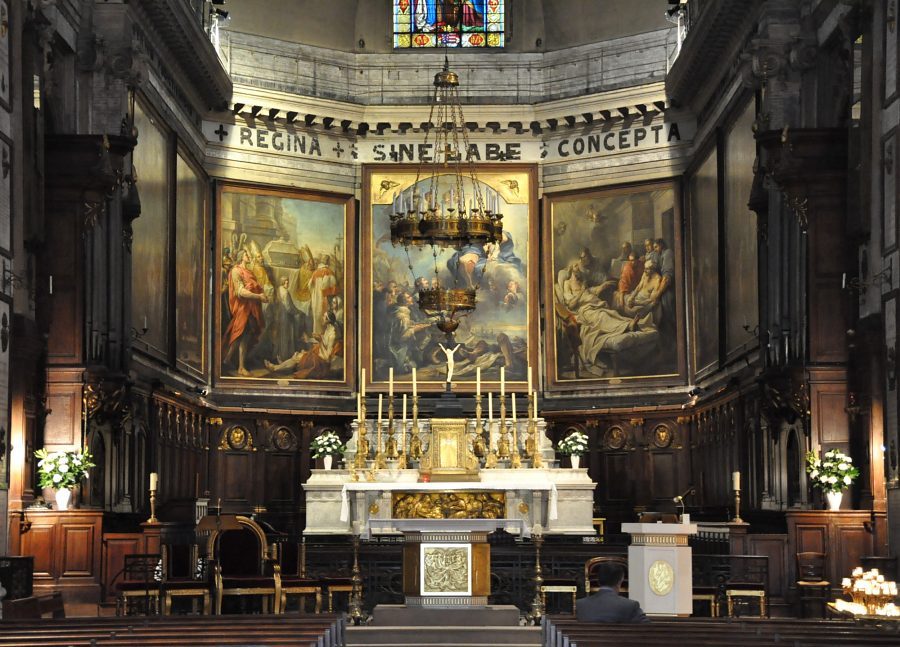 Le chœur de Notre-Dame-des-Victoires