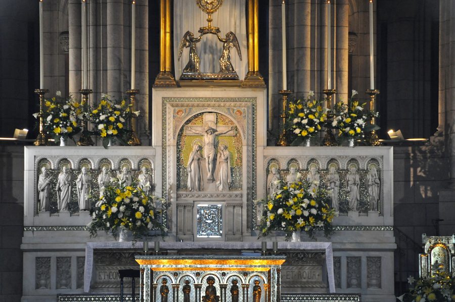 Le retable du chœur