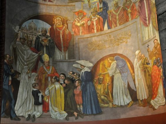 Fresque «La Pentecôte»