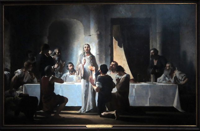 «La Communion des apôtres» par Henri Lerolle (1848-1929)