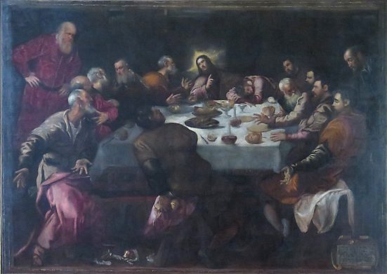 «La Cène» par Jacopo Robusti dit Le Tintoret (1518-1594)