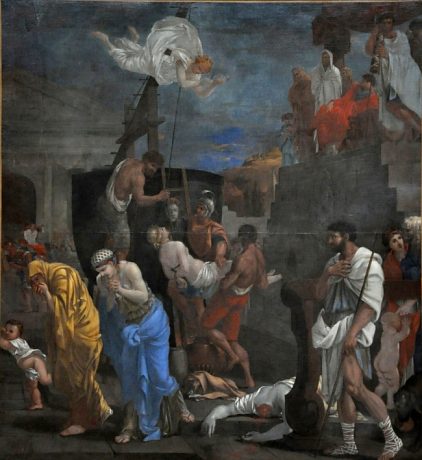 «Le Martyre de sainte Félicité», toile Sébastien Bourdon