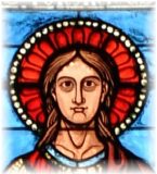 Saint Jean, vitrail dans le transept