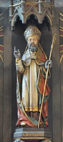 Statue de saint Dionysius