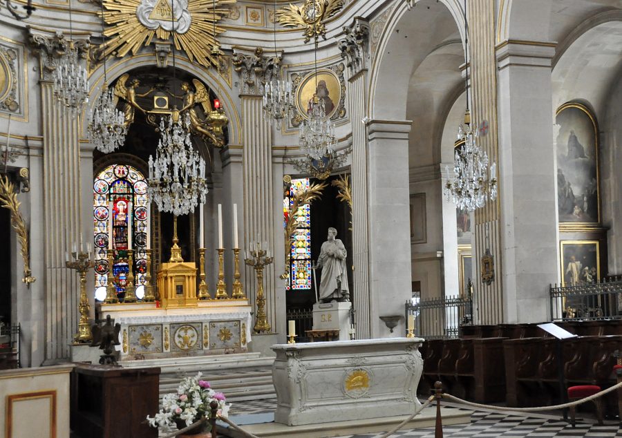 Le chœur de l'église Saint-Louis-en-l'Île