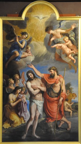 «Le baptême du Christ», 1645