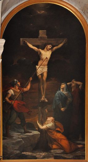 «Le Centurion perce le côté du Christ», 1872