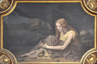 «Marie–Madeleine au désert» par Charles Lefèvre (1810–1877)