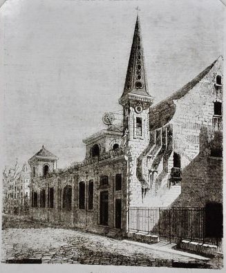 Image de l'église aux siècles passés