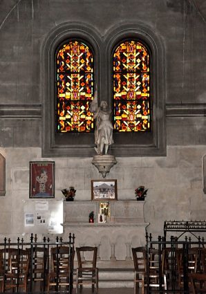 Autel latéral Sainte-Jeanne d'Arc