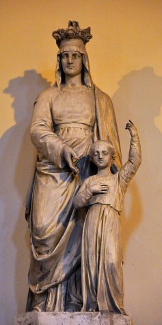 Statue de sainte Anne et sa fille