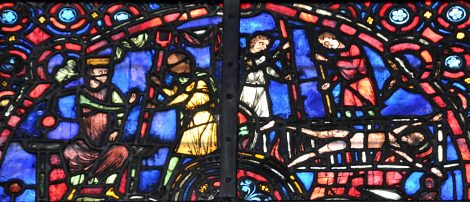 Le martyre de saint Laurent (vers 1220-1230) 