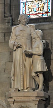 Statue de saint Jean-Baptiste-de-la-Salle