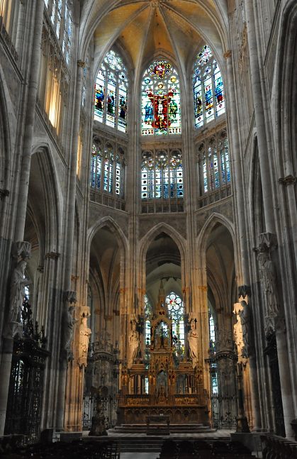 Le chœur et l'abside