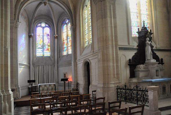 Les chapelles du côté droit du chœur