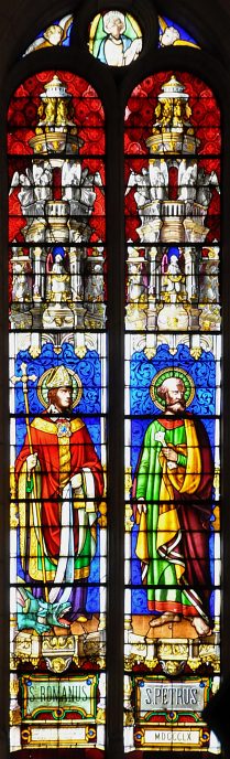 Saint Romain et saint Pierre