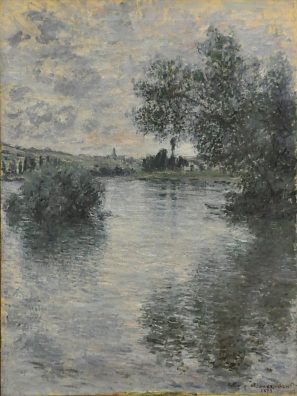 «La Seine à Vétheuil», 1879.