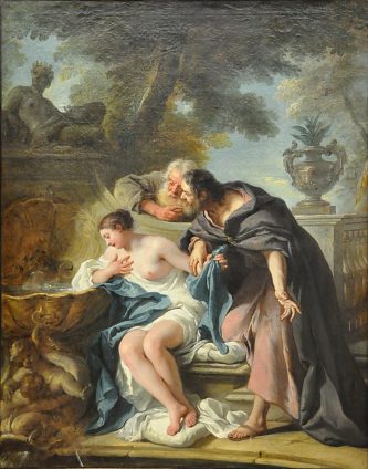 «Suzanne et les vieillards», 1727.