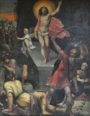 Tableau «La Résurrection», XVIIe siècle