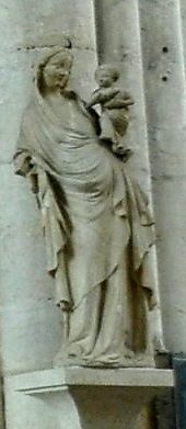 Statue La Vierge à l'enfant