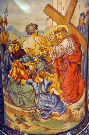 Jésus console les filles de Jérusalem