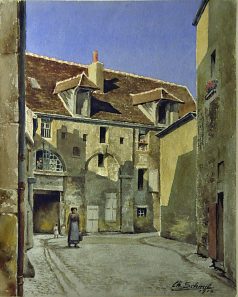 «Rue du singe à Nevers»