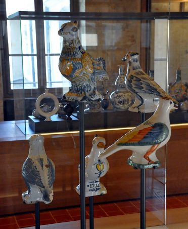 Pigeons de faîtage, XVIIIe et XIXe siècles